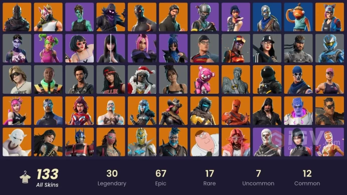 FA - [NINTENDO/PC] 133 skins | Black Knight , Sparkle Specialist , The Reaper , Blue Squire