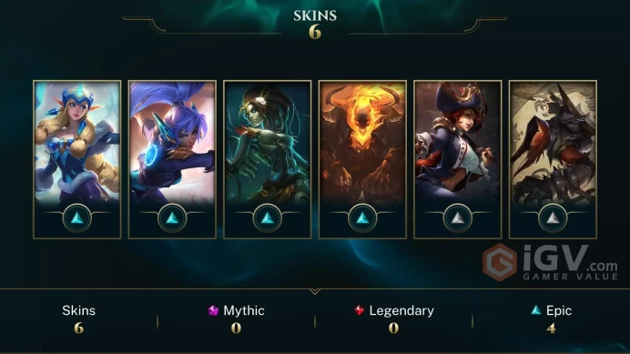 LAS IRON 1 (0win1lose) - 6 Skin - 2022 HANDMADE ACCOUNT - Safety - Full Acces - Instant Delivery
