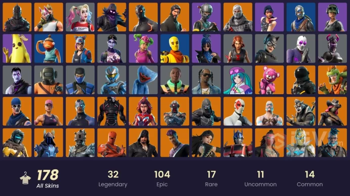 177 skins | IKONIK | OG STW | Black Knight | Sparkle Specialist | The Reaper | Blue Squire | Royale Knight | Elite Agent | WORLD CUP