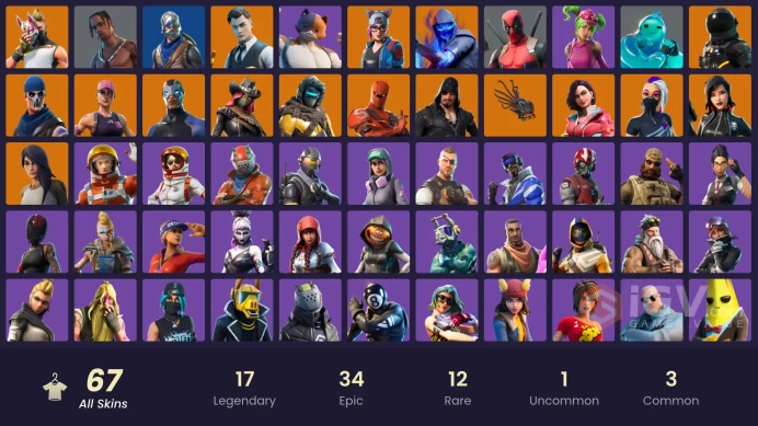 [PSN/XBOX/PC/NINT] Email | Travis Scott | DELUXE STW | Take The L | Blue Squire | Royale Knight | Rogue Agent | Deadpool | 67 Skins