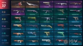 AP 37 skins 2 knifes | Hivemind Sword | Oni Claw | Prime Vandal | Ion Phantom | Prime Classic | Oni Vandal | Hivemind Ares | V0291