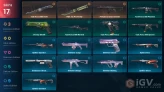 EU 17 skins | RGX 11z Pro Firefly | Prelude to Chaos Vandal | Task Force 809 Knife | Overlay Sheriff | Task Force 809 Marshal | V0459