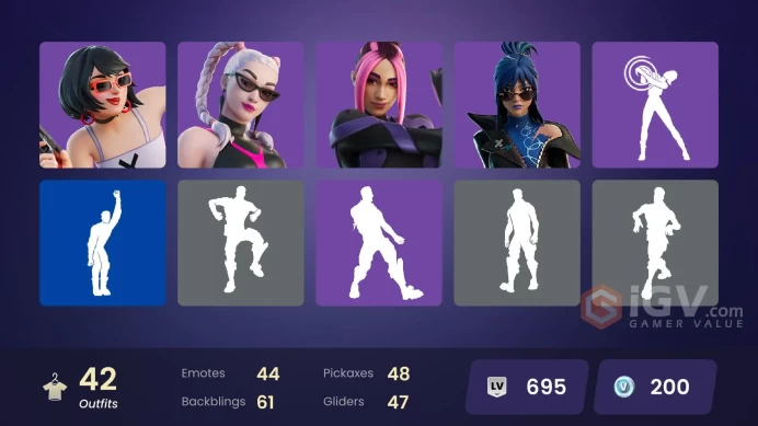 !! [PC/XBOX/NINT/PSN] FA | 42 skins | Heron Stance Hero | Peter Griffin | Malik | Polarity | Valeria | Snap | Poseidon | Darth Vader