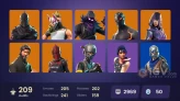 FA - [PC] 182 skins | Black Knight , Sparkle Specialist , The Reaper , Glow , Blue Squire , Royale Knight