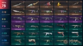 LATAM 75 skins 6 knifes | Outpost Melee | Ruination Phantom | BlastX Phantom | Prism III Axe | Sovereign Sword | Ruin Dagger | Oni Claw | V0254