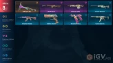 AP 8 skins 1 knifes | Glitchpop Axe | Oni Phantom | Prime//2.0 Odin | Sensation Vandal | Galleria Classic | Convex Operator | V0289