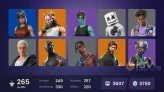 265 skins | Travis Scott | OG STW | The Reaper | Blue Squire | Royale Knight | Elite Agent | Blue Team Leader | Omega (stage 5)