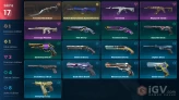 17 Skin // EU-TR // Magepunk Vandal + Ion Vandal + Sovereign Phantom + Radiant Phantom + Forsaken Blade // FULL Access // Valorant Best Skins