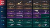58 Skin // EU-TR // Elderflame + Araxys + Singularity + Chaos + Overdrive + Oni + Gaia + Prime + Ion + 4 Knife // FULL Access // Platinum 3