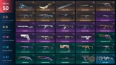 50 Skin // EU-TR // Kuronami + Neo Frontier + Splashx + Reaver + Prime + Recon + Araxys + Neptune + Singularity + 3 Knife + MORE // FULL Access