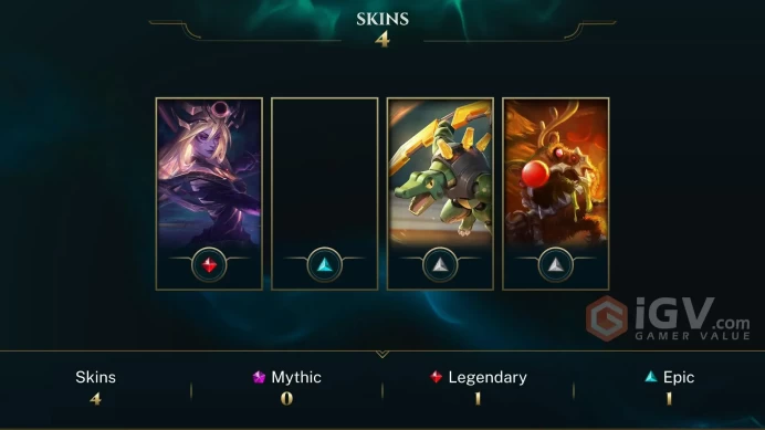 NA | Dark Cosmic Lux  Level 52 | 4 Skins | 44 Champs | Unverified Email | A952