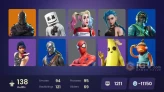 [EMAIL CHANGEABLE] Skins: 138 | Black Knight, Reflex, AC/DC, Sparkle Specialist, Floss, Royale Knight, Blue Squire, Laugh It Up, OG STW, #3041