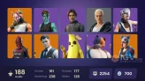 188 skins | Merry Mint Axe | Shady Doggo | Unchained Ramirez | Game Knight | The Prisoner | Ruin | Gear Specialist Maya | Lynx | Blackheart