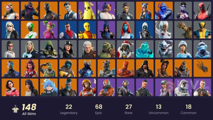149 skins | Blue Team Leader | Gold Brutus | Gold Midas | Trilogy | Point Patroller | Rogue Agent | Prodigy | Blue Striker | The Prisoner