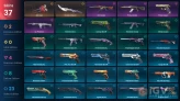 AP 37 skins 2 knifes | Hivemind Sword | Oni Claw | Prime Vandal | Ion Phantom | Prime Classic | Oni Vandal | Hivemind Ares | V0291