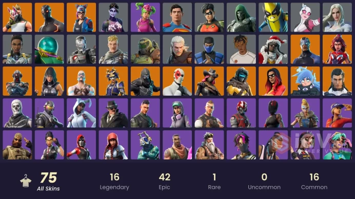 [PC/PSN/XBL] 75 skins | Rogue Agent | Joltara | The Ageless | Calamity | Valor | Fate | Ragnarok | Omega | Drift | Enforcer | The Visitor | Him