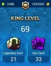 CLASH ROYALE HIGH END ACCOUNT | KT 15 | LVL 68 | 47 Elite | 10K TROPHY | 183 EMOTES | LIFETIME WARRANTY