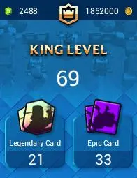 CLASH ROYALE HIGH END ACCOUNT | KT 15 | LVL 68 | 47 Elite | 10K TROPHY | 183 EMOTES | LIFETIME WARRANTY