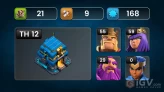■TH:12 (71%) (GemValue:3612$) ■Heroes: K55 Q59 P30 W29 ■Skins:1 ■BH:9 ■Full Access ■Instant Delivery ■A541 _____________________________________