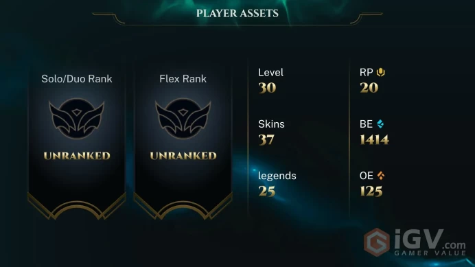 NA I Unranked I 37 Skin(Judgment Kayle) I 2011 Account I Handmade I Fresh I Smurf I LVL 30 I Full Access I Instant Delivery