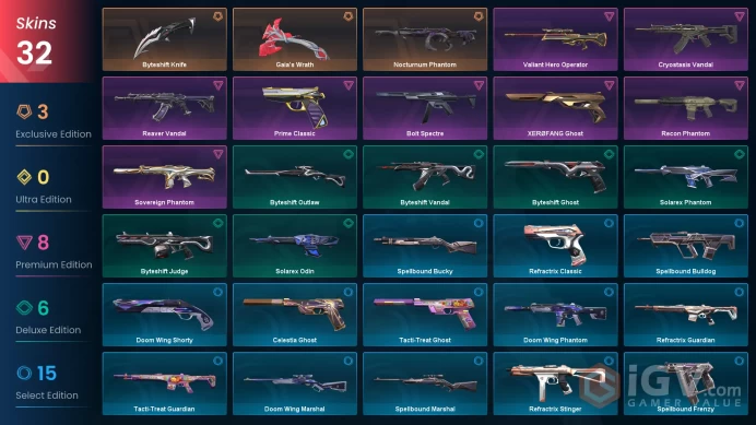 EU | VP 187 | LVL 78 | Nocturnum Phantom | Byteshift Knife | Gaia's Wrath | Reaver Vandal | Recon Phantom | Cryostasis Vandal | Bolt Spe | V1478