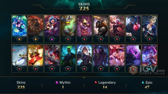 LAN | Riot Kayle | Annie-Versary | Victorious Orianna | Level 164 | 164 Skins | 169 Champs | FULL ACCESS | B181