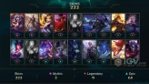LAN | Judgment Kayle | Grey Warwick | Riot Kayle | Level 281 | 164 Skins | 128 Champs | FULL ACCESS | B182