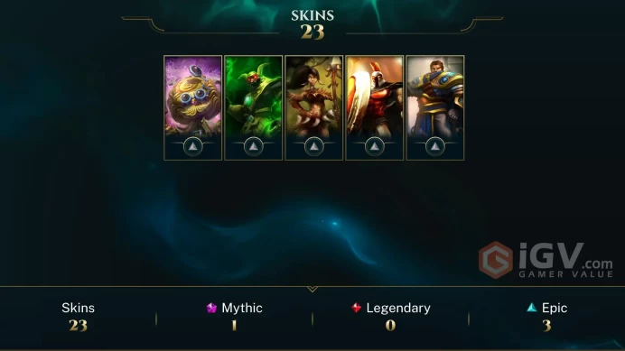 LAS HANDLVL'D IRON 4 ( 6 WINS, 36 LOSSES ) + BE:42K + 40 CHAMPS + FULL ACCESS + Instant Delivery + B190