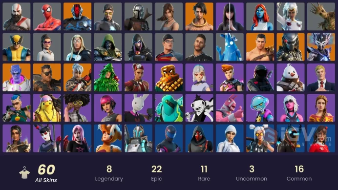 60 Skins | Leviathan Axe #B9631E