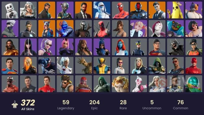 372 Skins | The Reaper #F3ED2D