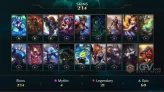 EUW/NA/OCE/JP/ MASTER AATROX main handeleveled account lv465 +205 skins 4 mythicFUllchamp / Instant Delivery/ Can change bound email and passwor
