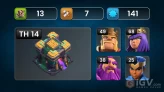 ■TH:14 (58%) (GemValue:$8082) ■Heroes: K49 Q68 W38 C25 P46 ■EE:4 ■Skins:5 ■BH:7 ■Full Access ■Instant Delivery ■A7206 __________________________