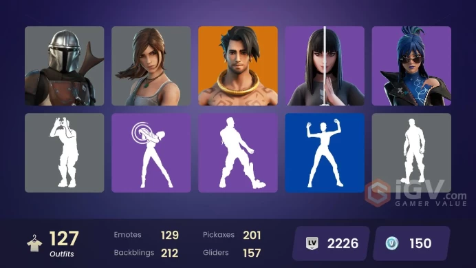 127 Skins | Lara Croft + Omegarok #91128C