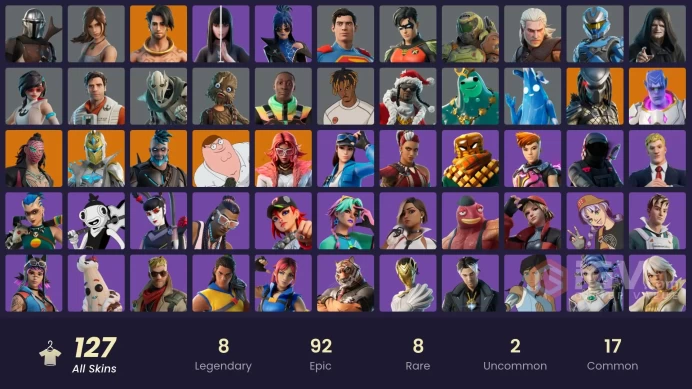 127 Skins | Lara Croft + Omegarok #91128C
