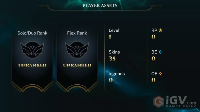 LVL 1 + 350 RP + 30 DAYS XP BOOST