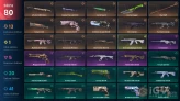 EU | 80 SKIN | Kuronami Vandal | Neo Frontier Marshal | Ruyi Staff | Nocturnum Phantom | EXO Vandal | Mystbloom Phantom | MAIL CHANGEABLE