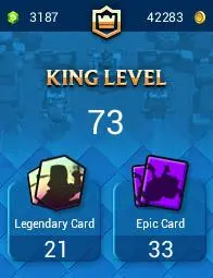 ◼️24 EVO CARDS ◼️15 LVL16 CARDS ◼️3187 GEMS ◼️11K TROPHIES ◼️LVL 73 ACCOUNT ◼️ELITE ENDGAME ◼️ CR393