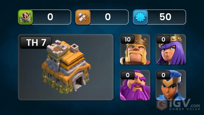 Clash of Clans | Town HALL 6 Account | Full Access | Instant Delivery