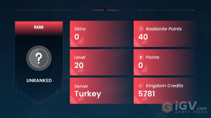 [Turkish - EU] Ranked Ready Account (Manually Boosted) | [Cheap VP Store +Night Market] | Unlock 1-2 Free Agent | Full Access | Instant Delivery