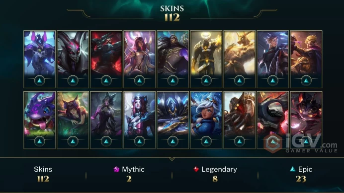 | EUNE | 63 SKINS | EMERALD 2 | 162 CHAMPIONS | 139 LEVEL | INSTANT DELIVERY | FULL ACCESS | HLln1 |