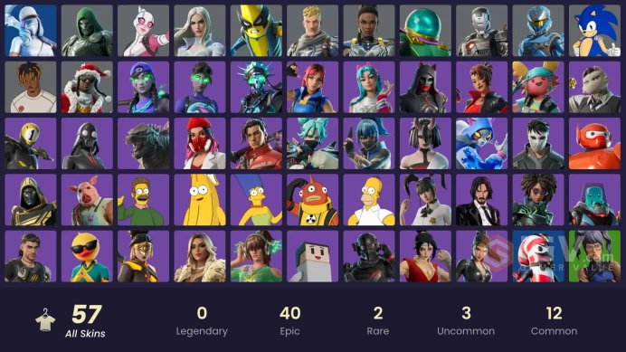 FORTNITE 1-500 SKINS FULL ACCESS ACCOUNTS | OUTFITS | PICKAXES | GLIDERS | BACKPACKS | EMOTES