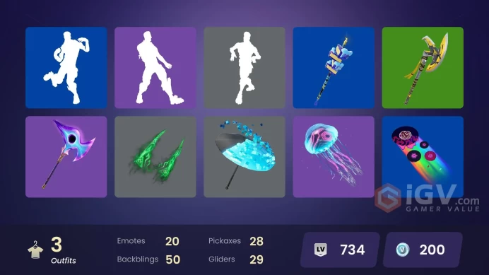 FORTNITE 1-500 SKINS FULL ACCESS ACCOUNTS | OUTFITS | PICKAXES | GLIDERS | BACKPACKS | EMOTES