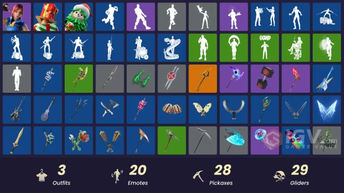 FORTNITE 1-500 SKINS FULL ACCESS ACCOUNTS | OUTFITS | PICKAXES | GLIDERS | BACKPACKS | EMOTES
