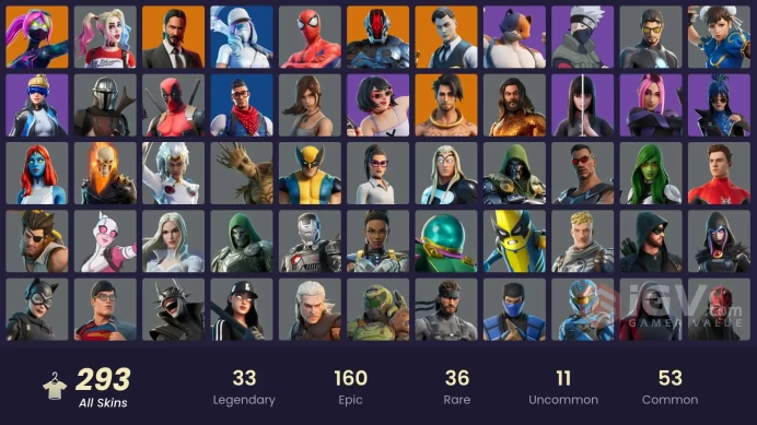 [ALL PLATFORMS]-300 Skin- Leviathan Axe-DRAGON BALLS SET-MEGA STACKED-140.000 V-BUCKS SPEND-FULL ACCESS-LIFE TIME WARRANTY