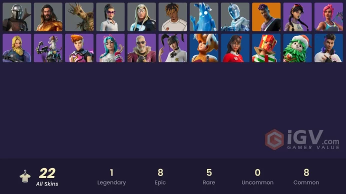 22 Skins | Polar Peely #19B96D