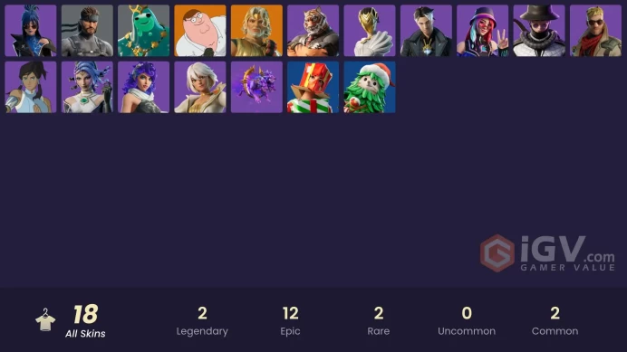 18 Skins | Peter Griffin #D0A7E1