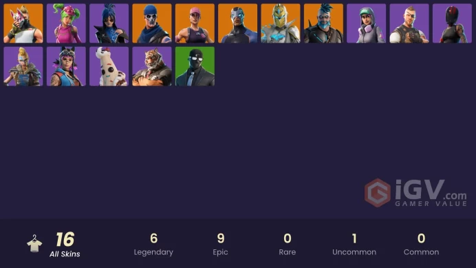 16 Skins | Omegarok #3770F9